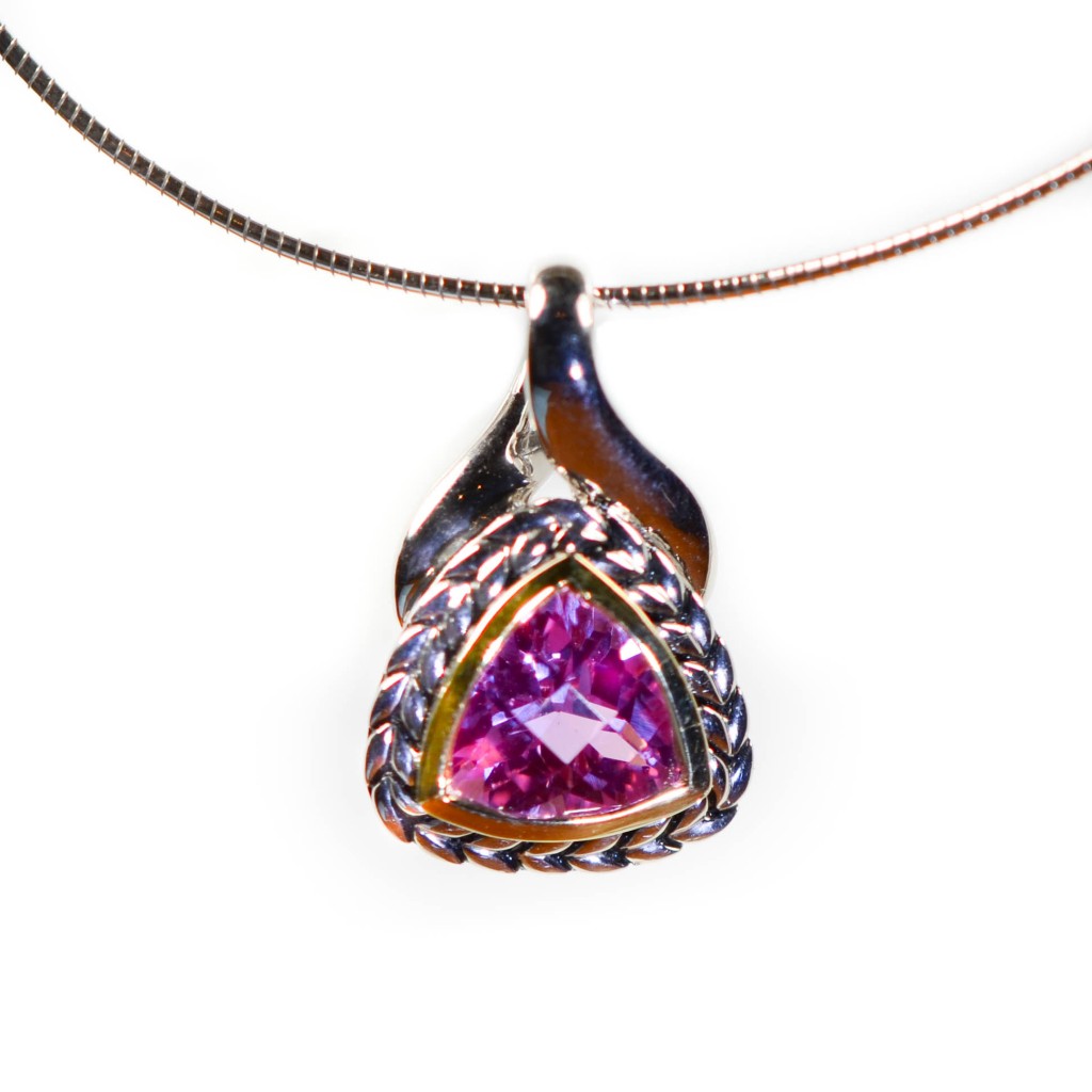 Pink Quartz Pendant