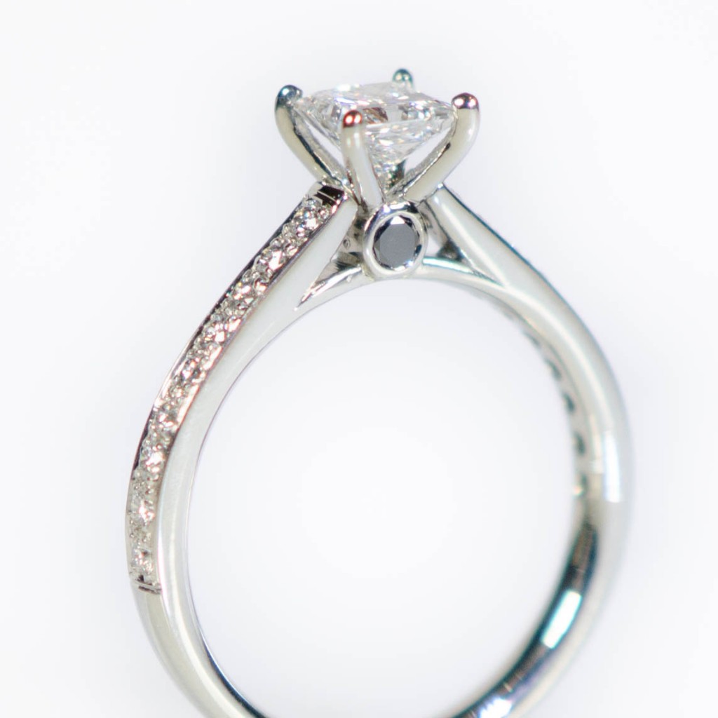 Canadian Princess Custom Engagement Ring