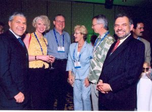 Industry Colleagues at CanadaMark diamonds launch JCK 2003