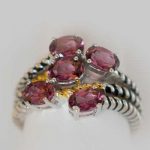 Rhodolite Ring