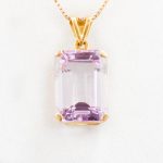 Kunzite pendant