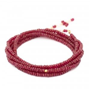 Anne Sportun Ruby Wrap Bracelet