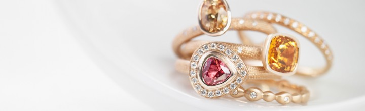 Engagement rings – feeling in the pink!