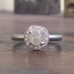 Anne Sportun One of a Kind Round Rosecut Diamond Ring
