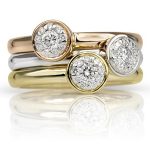 Diamond Stacking rings