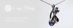 Angela Betteridge Jewellery Custom Modern Pendant