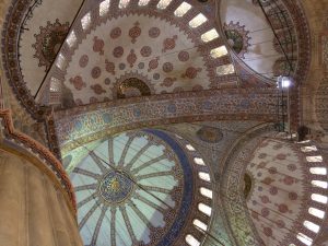 Inspiration at the Blue Mosque in Istanbul