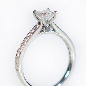 Canadian Princess Custom Engagement Ring