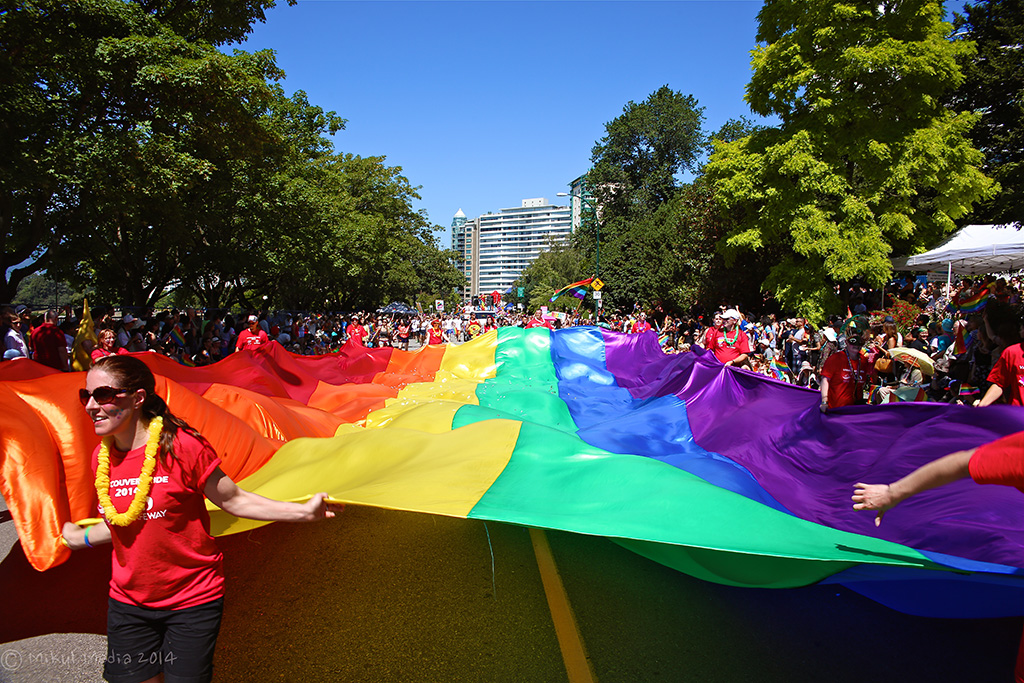 Angela Betteridge Vancouver Pride Parade Angela Betteridge