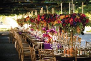 Fall table setting